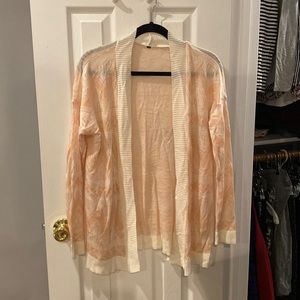 Open cardigan